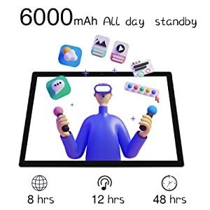 2023 экран 512GB тетради ПК планшета Ultrabook 10,1 дюймов емкостный
