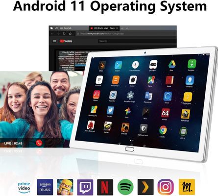 ПК Windows 2 планшета Chromebook ядра Octa 10 дюймов в 1 с 4+64/128GB
