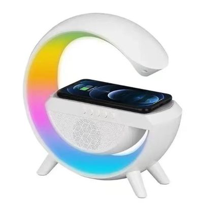 диктор Bluetooth беспроводного быстрого заряжателя смартфона 10W беспроводной с лампой света RGB