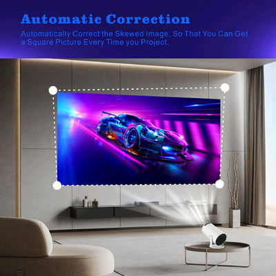 Размер проекции 20-200 дюймов 4K HD проектор с аудио источником света LED