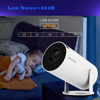 120 Люменсов ANSI HD Мини светодиодный проектор с WIFI AW869A Dual Band WiFi6